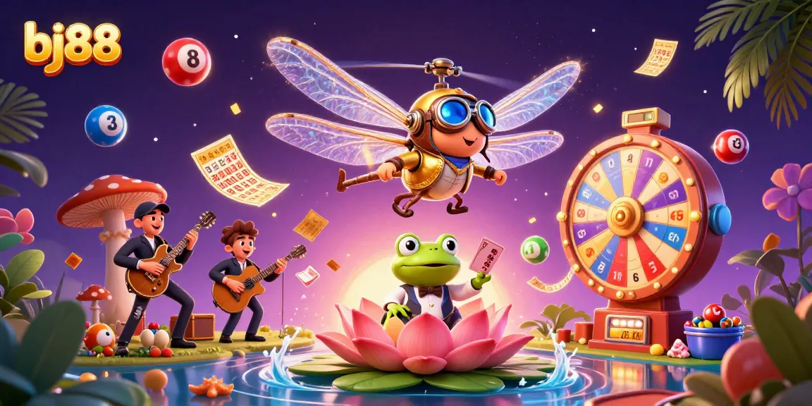 Experience thrilling games at bj88 with a vibrant casino scene featuring dynamic characters and exciting elements.