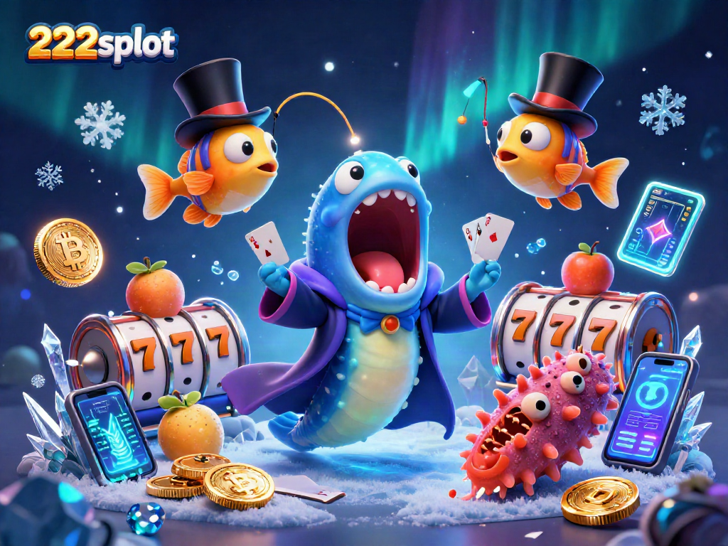 Menangkan permainan di 222slot dengan ikan gulper dan teman-temannya dalam aksi sulap menakjubkan!