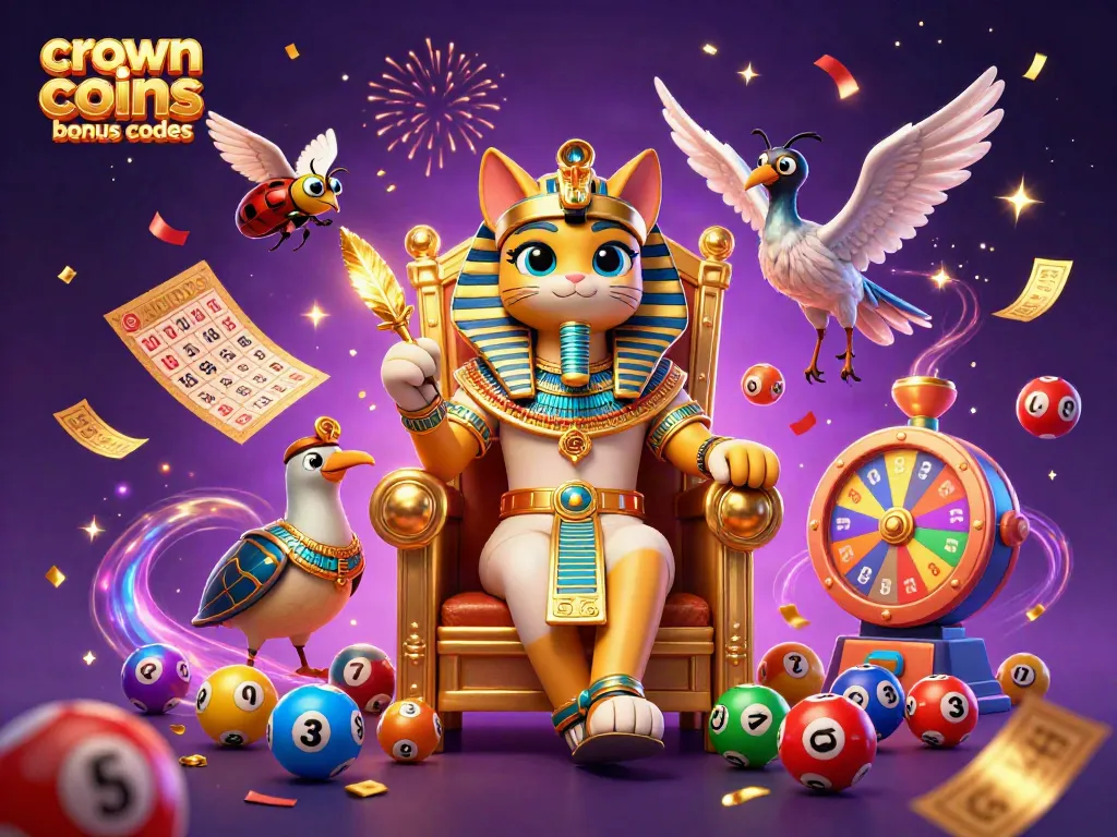 Spin the excitement with crown coins bonus codes and vibrant gaming symbols in action