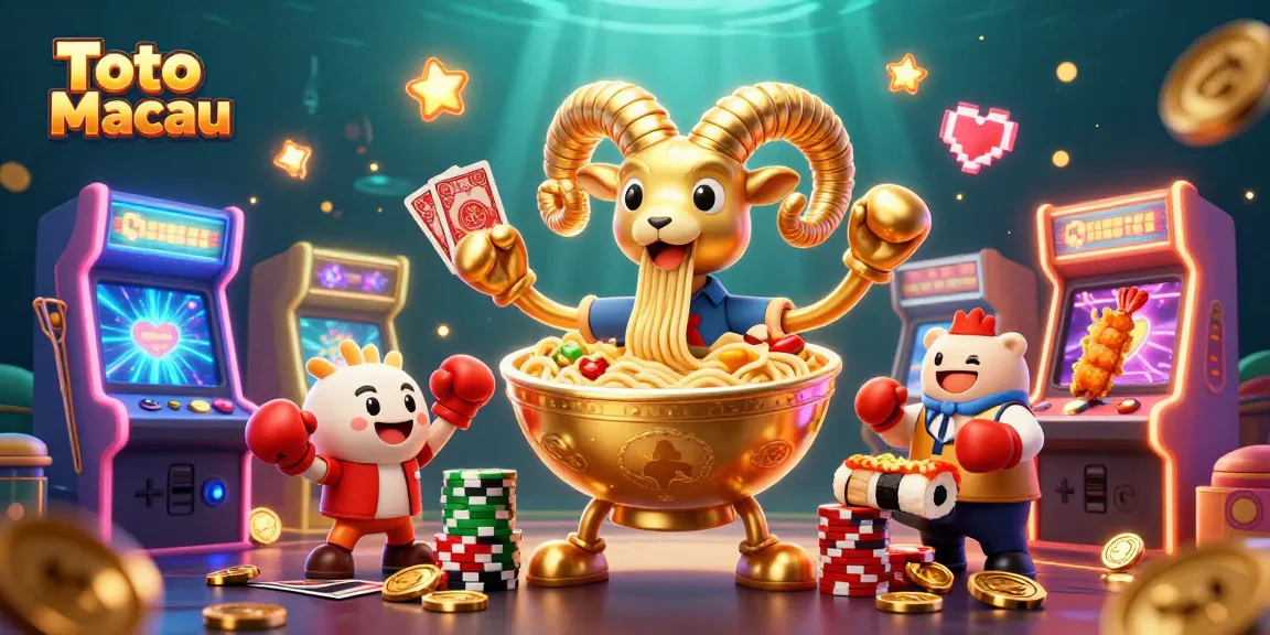 Toto Macau brings exciting gaming experiences with colorful characters and vibrant casino elements.