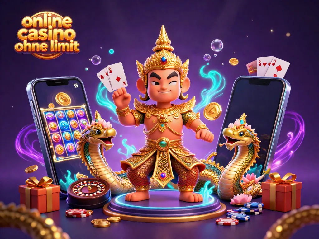 Engage in winning gameplay at the online casino ohne limit with vibrant 3D visuals and captivating characters.