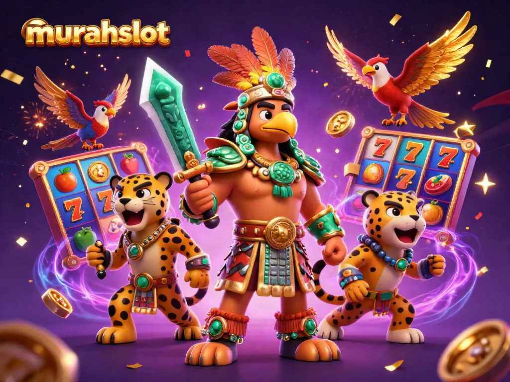 Slot online murahslot menghadirkan kombinasi karakter Aztec dengan simbol jackpot yang fantastis.