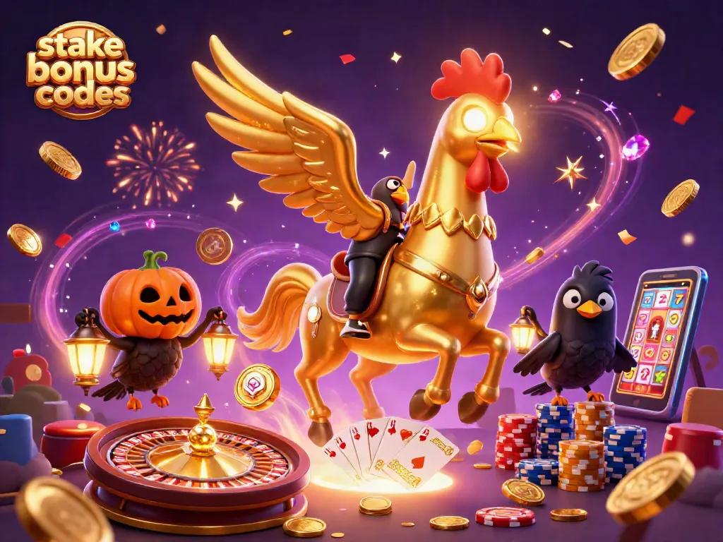 Experience thrilling gameplay with stake us bonus codes in a vibrant casino scene.