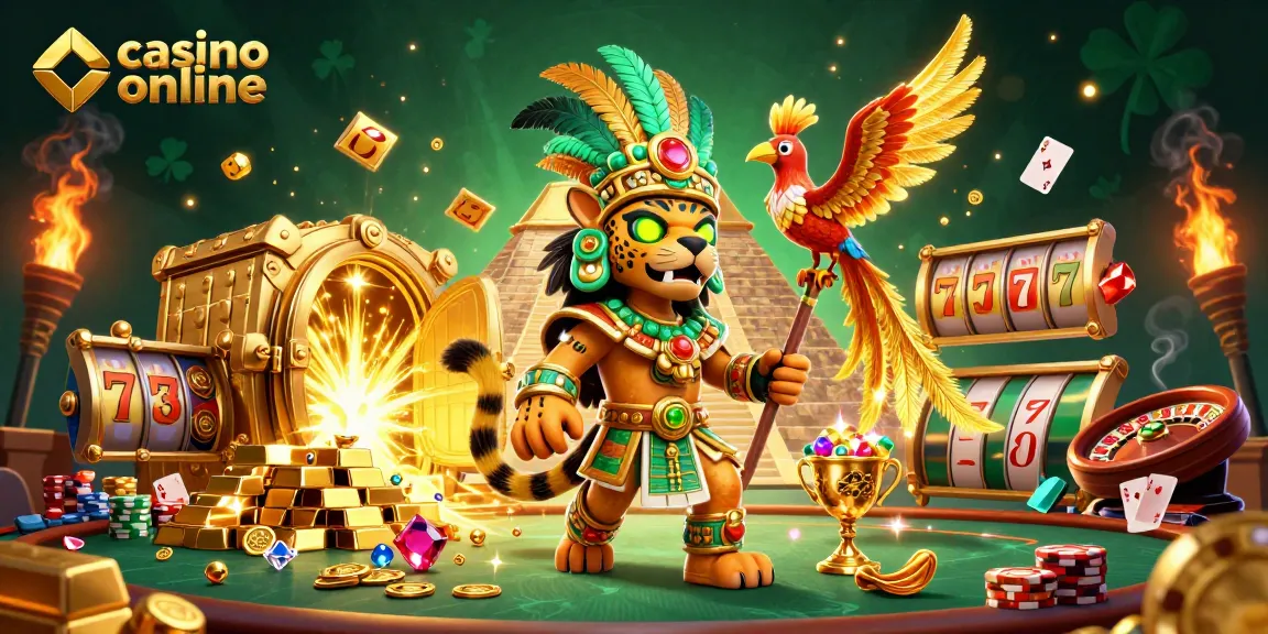 Menangkan permainan di casino online dengan keberuntungan dan kekayaan melimpah dalam ilustrasi berwarna-warni