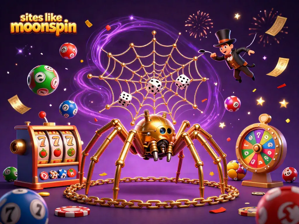 Spin vibrant games like MoonSpin, engage with thrilling jackpots and rich rewards.
