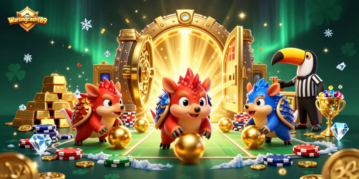 Engage with warungcash189 for epic slot adventures, featuring rival pangolins and vibrant casino treasures.