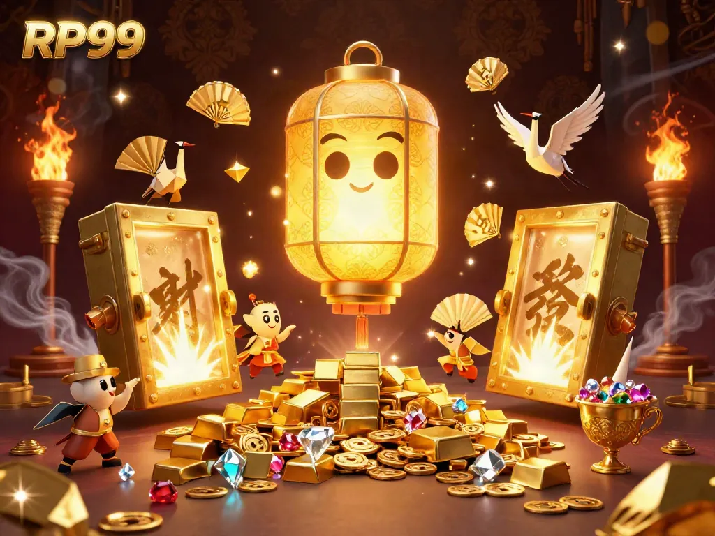 Experience the vibrant world of RP99 as you immerse in this colorful casino scene.