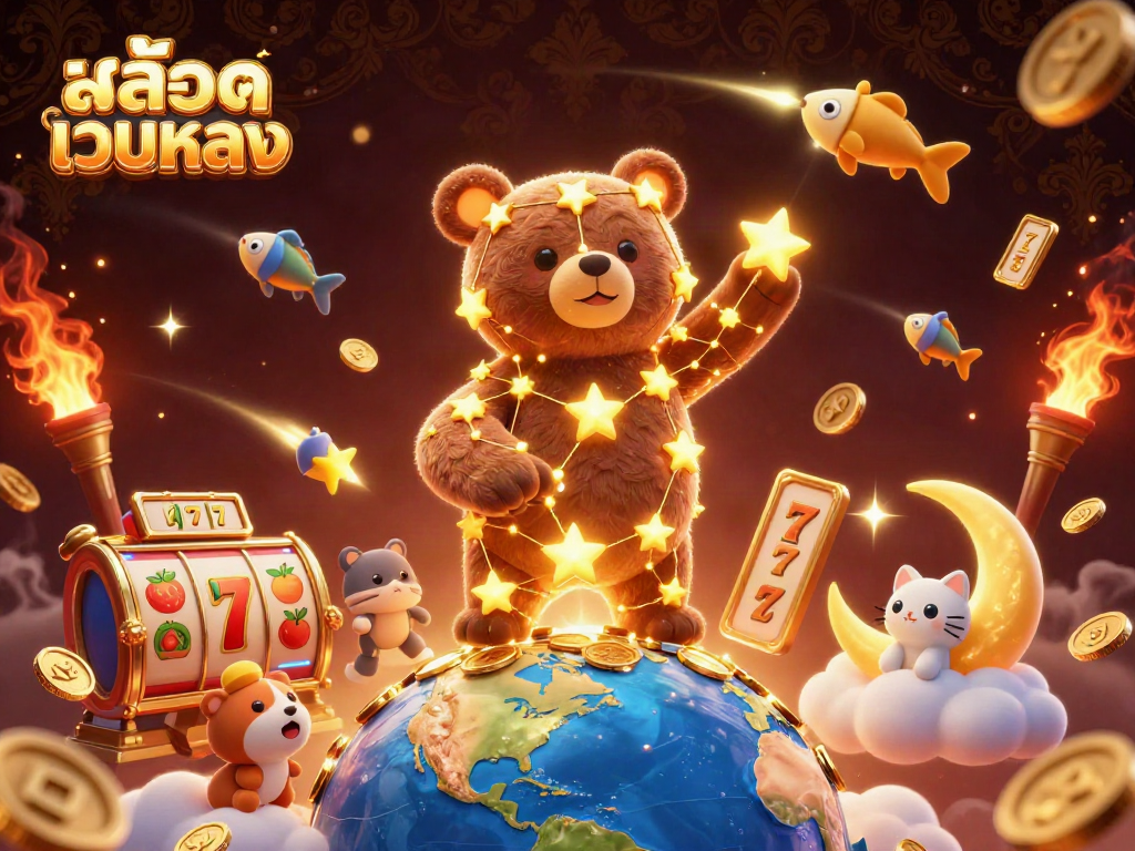 สล็อตเว็บตรง สัมผัสความสนุกของสล็อตออนไลน์ผ่านภาพประกอบที่เต็มไปด้วยความตื่นเต้น
